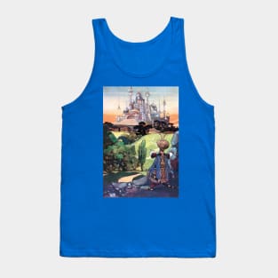 The further adventures of  the Fisherman - Rene Bull Tank Top